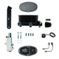 Fits 1962-1974 MOPAR A,B&E Body Oval Master Cylinder w/ 8" Dual Booster MP-401 - Brake Kits Car Part People