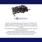 Fits Mopar Universal B, E Body & Dodge Truck Trapezoid Booster Conversion MP-715 - Master Cylinders and Parts Car Part People