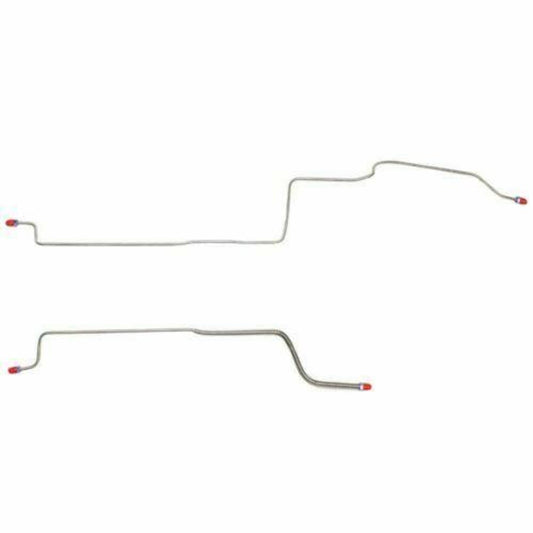 1978-80 Chevrolet Monte Carlo Rear Axle Lines Rear Axle Brakes 2 Piece MRA7801OM - Rear Lines Car Part People