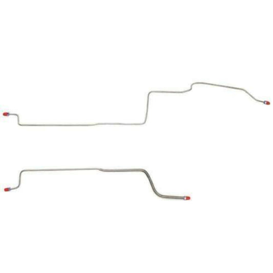 1978-80 Chevrolet Monte Carlo Rear Axle Lines Rear Axle Brakes 2 Piece MRA7801SS - Rear Lines Car Part People