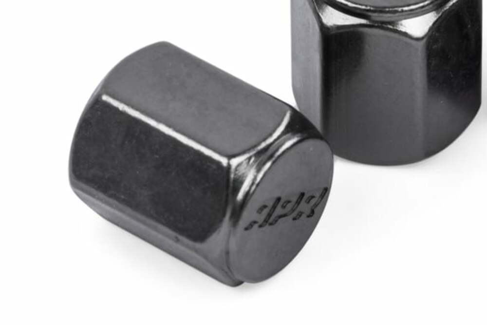 Fits 1985-2024 911 Porsche  APR Valve Stem Caps - Gunmetal MS100179