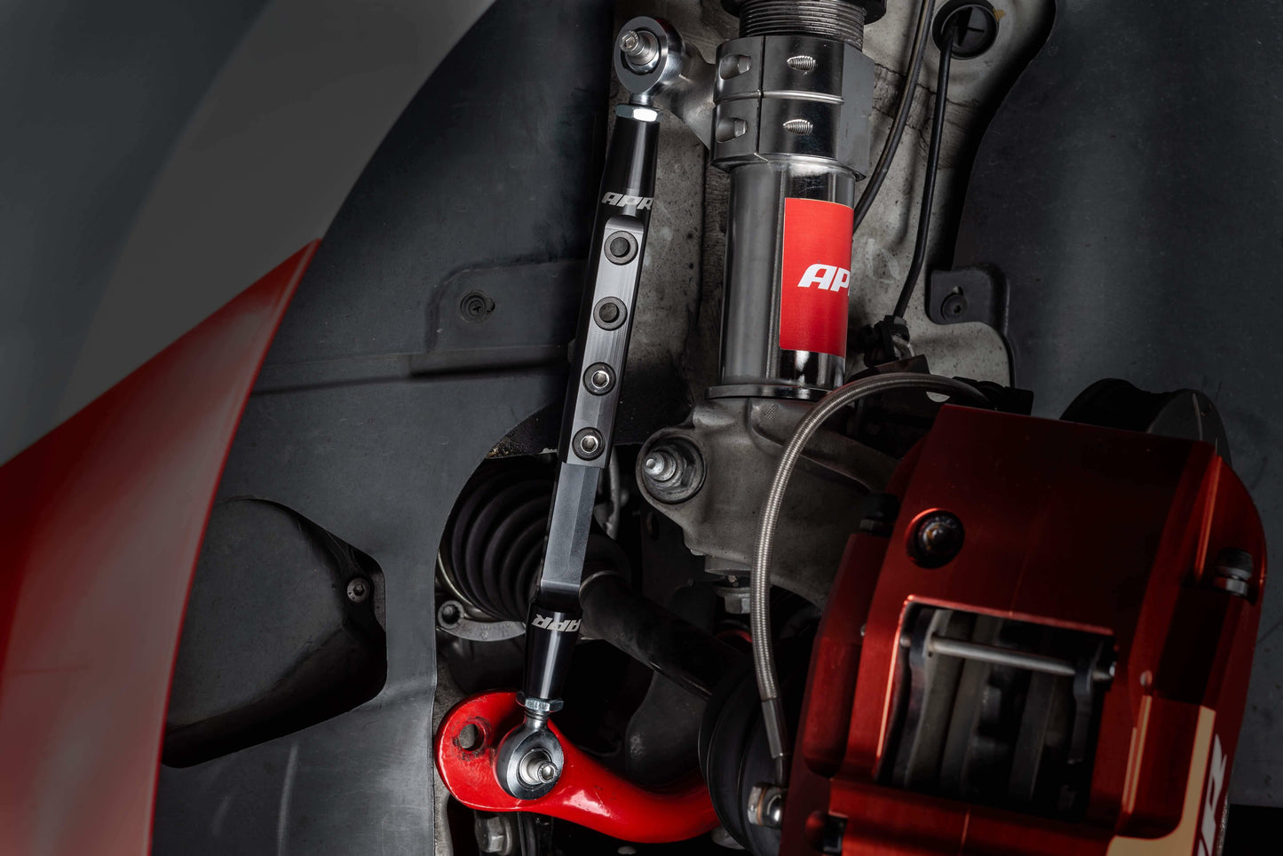 APR Roll-Control Front Stabilizer Bar End Links (Spherical) - MS100182