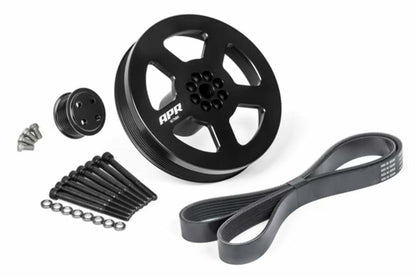 APR 3.0 TFSI Supercharger Drive and Crank Pulley with Belt (Bolt on) - MS100185