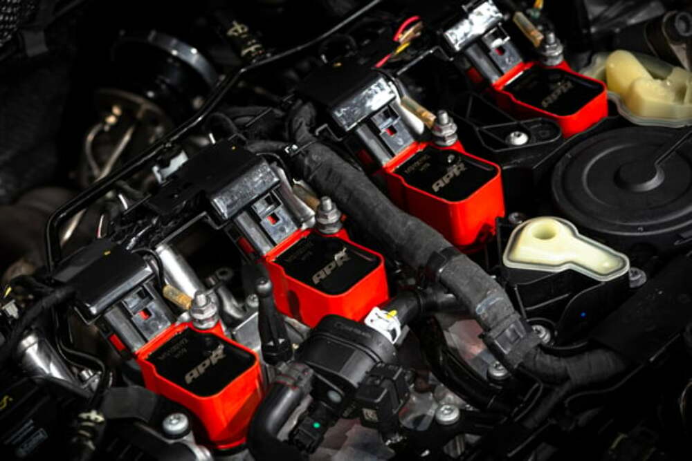 APR MS100192 Ignition Coils (Red) for Audi RS / Volkswagen Golf