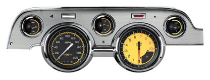 AutoCross Yellow 1967-68 Mustang MU67AXYBA
