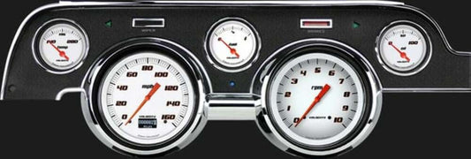 Velocity White 1967-68 Mustang MU67DVSW