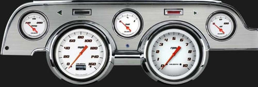 Velocity White 1967-68 Mustang MU67DVSWBA