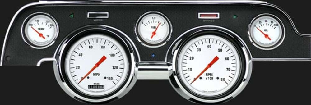 White Hot 1967-68 Mustang MU67WH