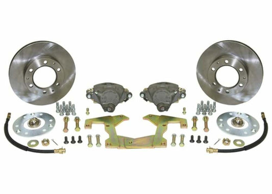 Fits 1959 Chevrolet 3B; Deluxe 6 Lug Disc Brake Conversion NOFX559