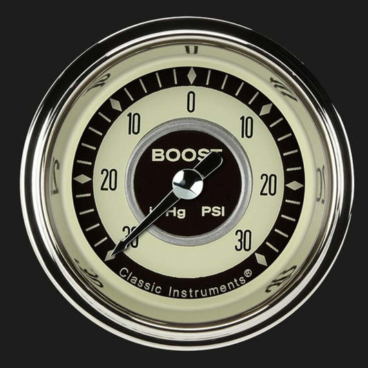 Nostalgia VT 2 1/8" Boost/Vac Gauge NT141SHC
