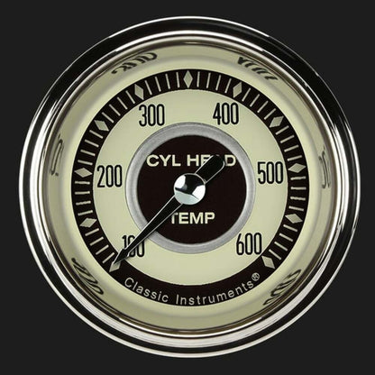 Nostalgia VT 2 1/8" Cylinder Head Temp. Gauge NT197SHC