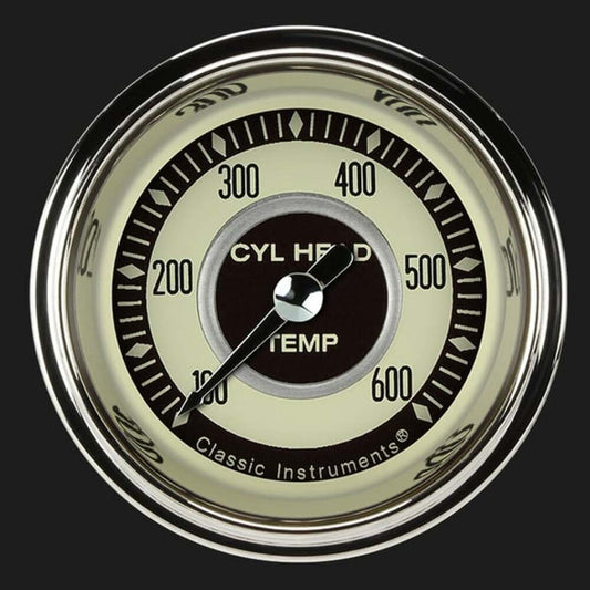 Nostalgia VT 2 1/8" Cylinder Head Temp. Gauge NT197SHC