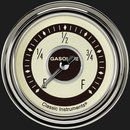 Nostalgia VT 2 5/8" Fuel Gauge NT309SLC