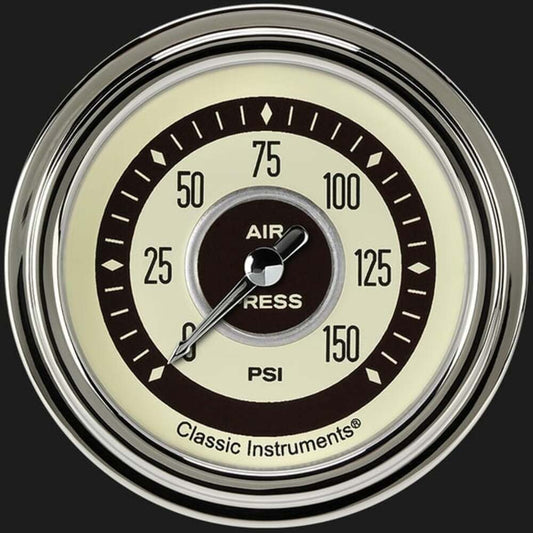 Nostalgia VT 2 5/8" Air Pressure Gauge NT318SLC