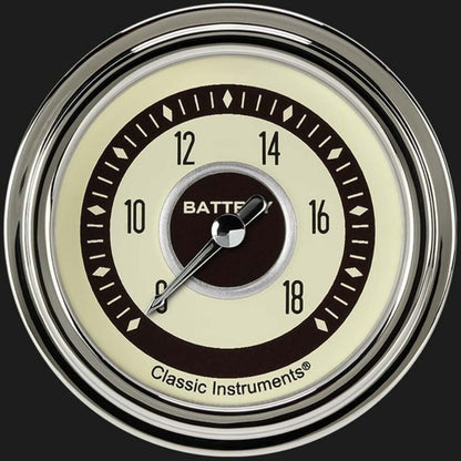 Nostalgia VT 2 5/8" Voltage Gauge NT330SLC