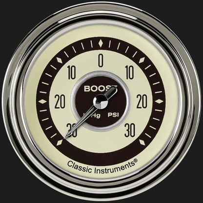 Nostalgia VT 2 5/8" Boost/Vac Gauge NT341SLC
