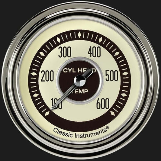 Nostalgia VT 2 5/8" Cylinder Head Temp. Gauge NT397SLC