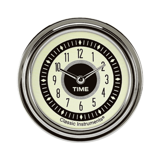 Nostalgia VT 2 5/8" Clock NT92SLC