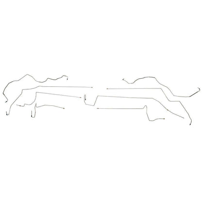 1996-01 Lexus ES300 Intermediate Brake Line AWABS Disc Brake Steel - OIN9603OM - Intermediate Lines Car Part People