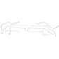 1996-01 Lexus ES300 Intermediate Brake Line AWABS Disc Brake Steel - OIN9603OM