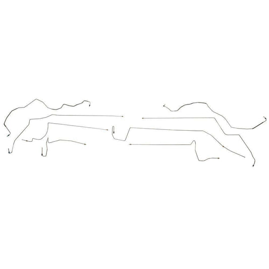 1996-01 Lexus ES300 Intermediate Brake Line AWABS Disc Brake Stainless OIN9603SS - Intermediate Lines Car Part People