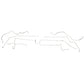 1999-03 Toyota Solara Intermediate Brake Line 4WD Disc ABS Steel - OIN9903OM