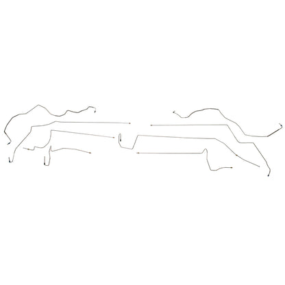 Intermediate Brake Line For 99-03 Toyota Solara w/ 4 Wheel Disc and ABS Stainless - Intermediate Lines Car Part People