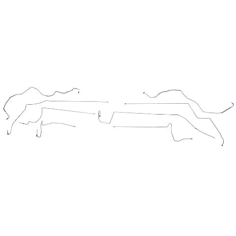 Intermediate Brake Line For 99-03 Toyota Solara w/ 4 Wheel Disc and ABS Stainless