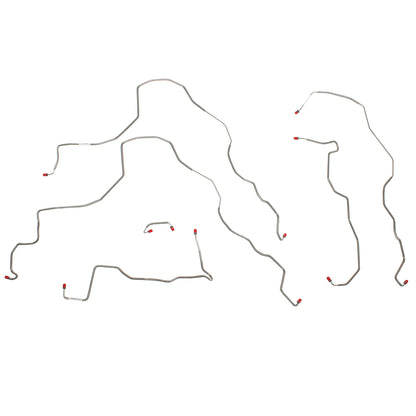 1999-03 Toyota Solara Front Brake Line Kit AWABS 4W Disc Brakes Steel - OKT9901OM - Front Lines Car Part People