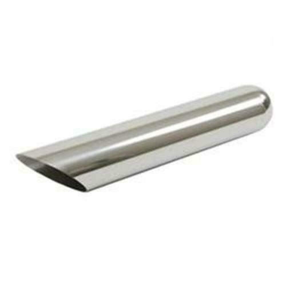 2.25 Angle Cut Jones Stainless Steel Exhaust Tip PAC318SS - Exhaust Tips Car Part People
