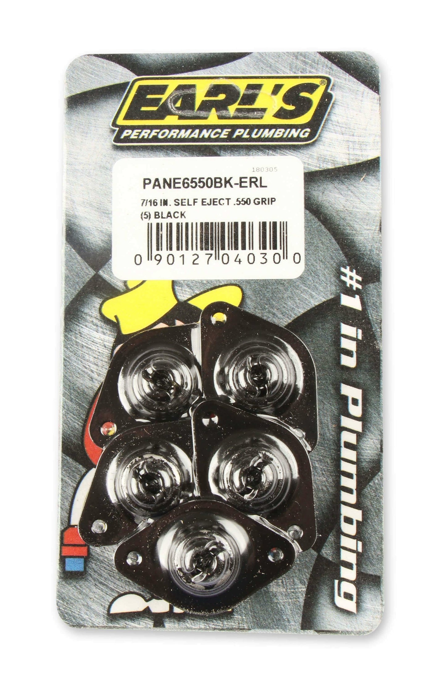 Earl's Quarter Turn Fasteners - PANE6550BK-ERL