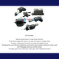 Fits 1966-1977 Ford Bronco Power Brake Conversion Kit Firewall Mount PBUFT12504A