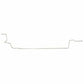 1961-63 Pontiac Catalina Intermediate Brake Line Stainless - PIN6101SS