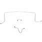 1961 Pontiac Catalina Front Brake Line Kit Power Brakes Steel - PKT6102OM