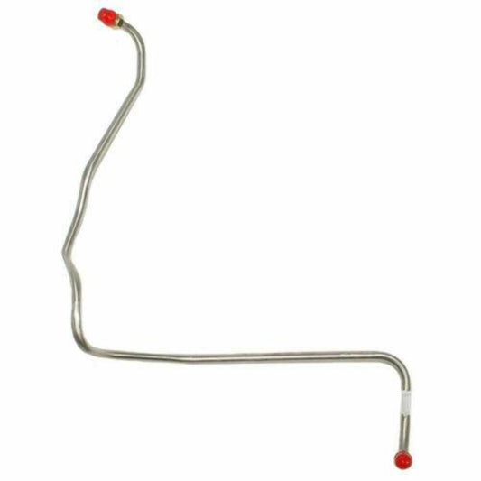 1967 Pontiac GTO Pump to Carb Fuel Line w/ V8 Carter Carb Stainless - PPC6704SS - Pre-Bent Fuel Lines Car Part People