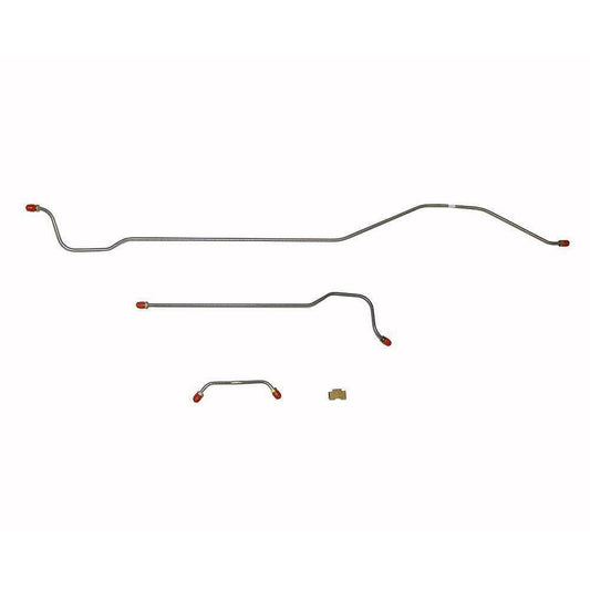 1962-63 Pontiac Catalina Rear Axle Lines Steel - PRA6201OM - Rear Lines Car Part People