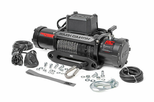 12000-Lb Pro Series Winch; Synthetic Rope PRO12000S