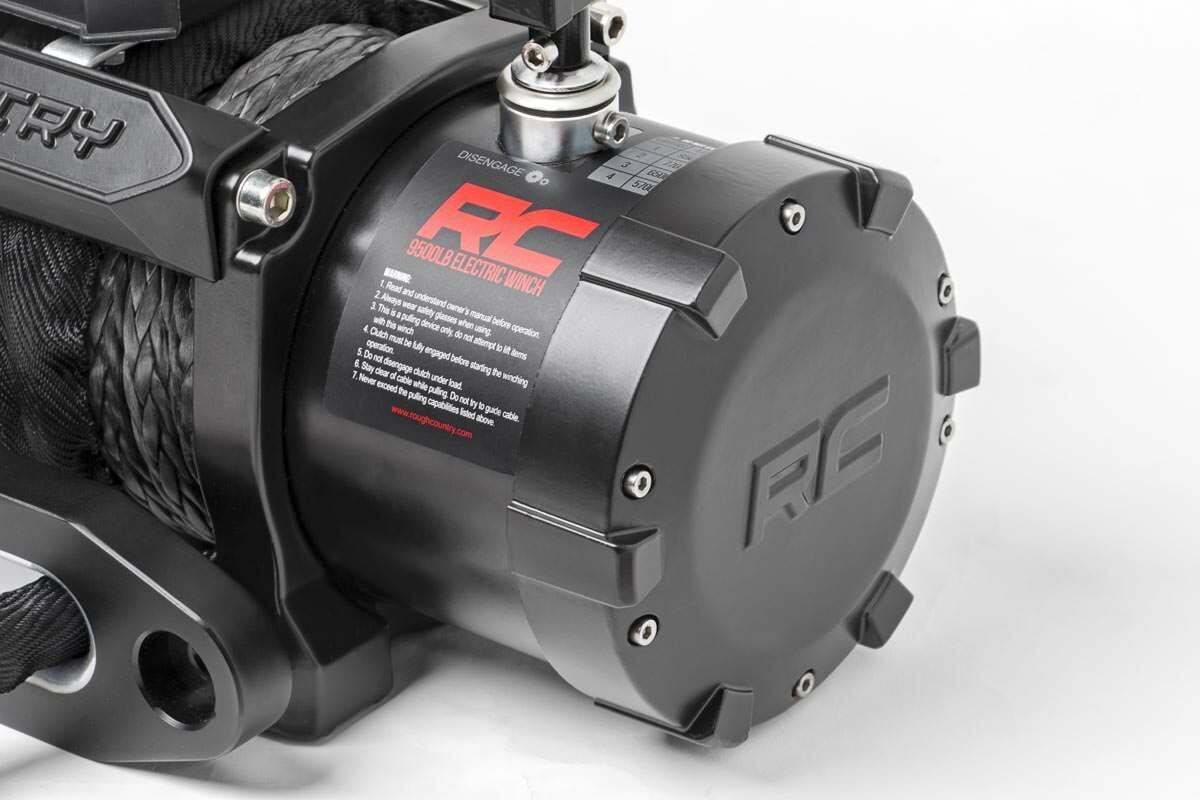 9500-Lb Pro Series Winch; Synthetic Rope PRO9500S