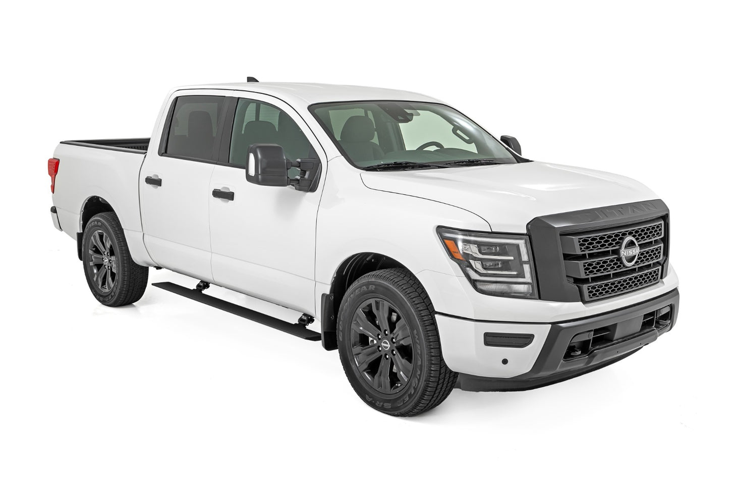 Fits Nissan Titan (2017-2024) Power Running Boards Dual Electric Motor PSR055110