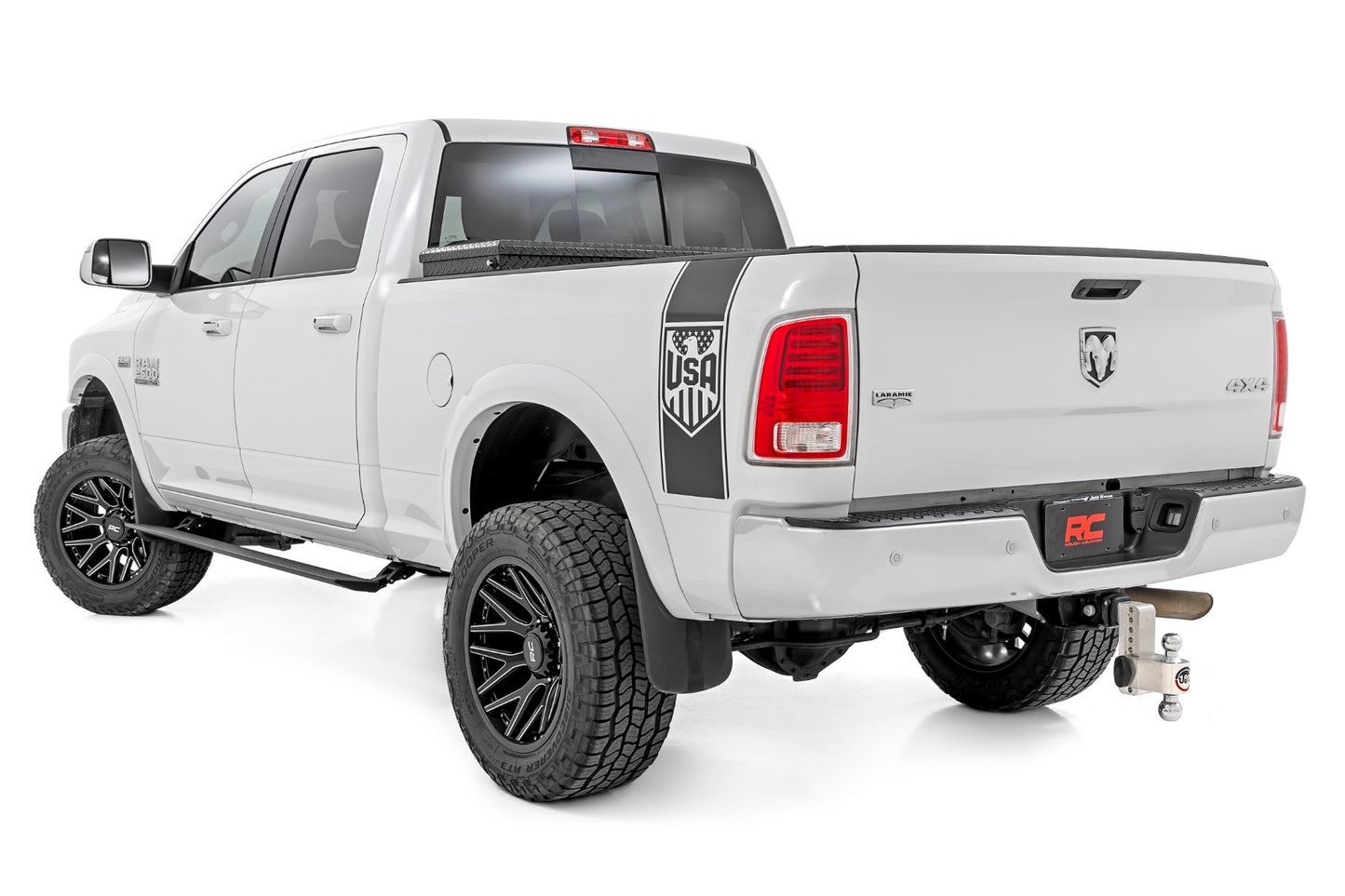 Fits Ram 2500(10-24) Power Running Boards Dual Electric Motor Quad Cab PSR9015