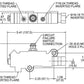 Disc/Drum Proportioning Valve - Brass PV2