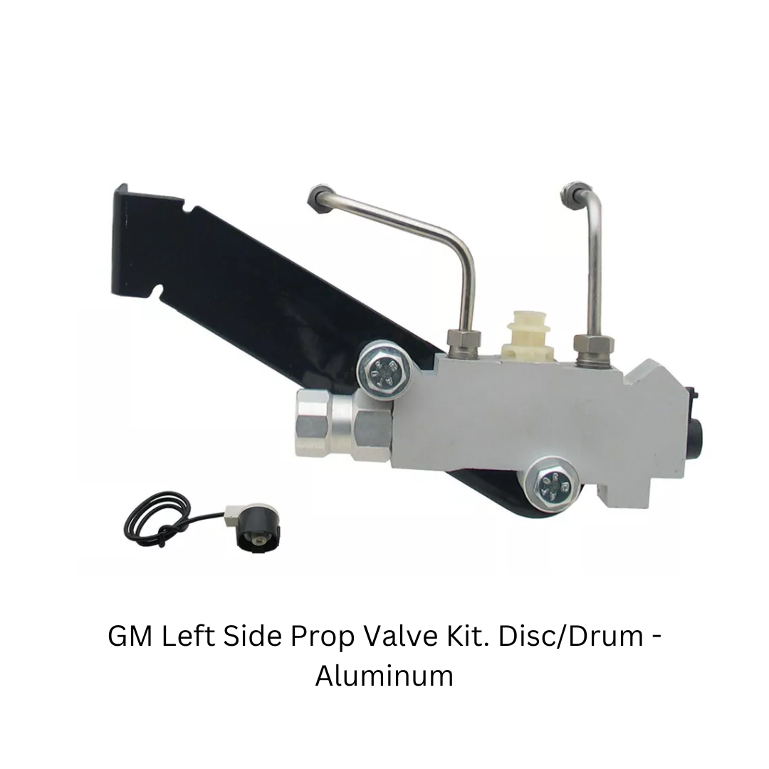 GM Left Side Prop Valve Kit. Disc/Drum - Aluminum PV2AK-2 - Master Cylinders and Parts Car Part People