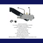 GM Left Side Prop Valve Kit. Disc/Drum - Aluminum PV2AK-2