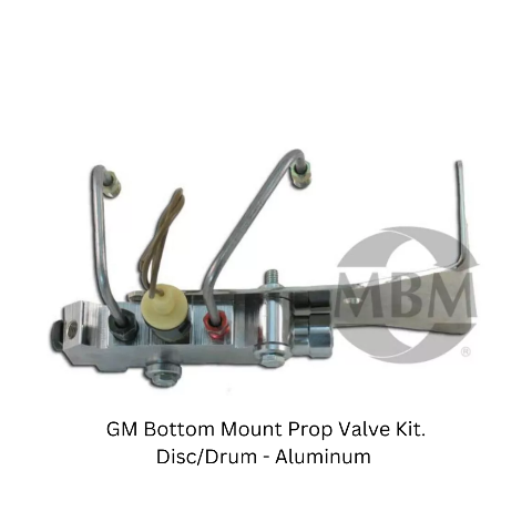 GM Bottom Mount Prop Valve Kit. Disc/Drum - Aluminum PV2AK-2BM