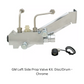 GM Left Side Prop Valve Kit. Disc/Drum - Chrome PV2CK-2 - Master Cylinders and Parts Car Part People