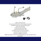 GM Left Side Prop Valve Kit. Disc/Drum - Chrome PV2CK-2 - Master Cylinders and Parts Car Part People