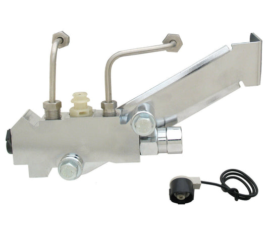 GM Left Side Prop Valve Kit. Disc/Drum - Chrome PV2CK-2 - Master Cylinders and Parts Car Part People