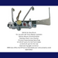 GM Bottom Mount Prop Valve Kit. Disc/Drum - Chrome PV2CK-2BM