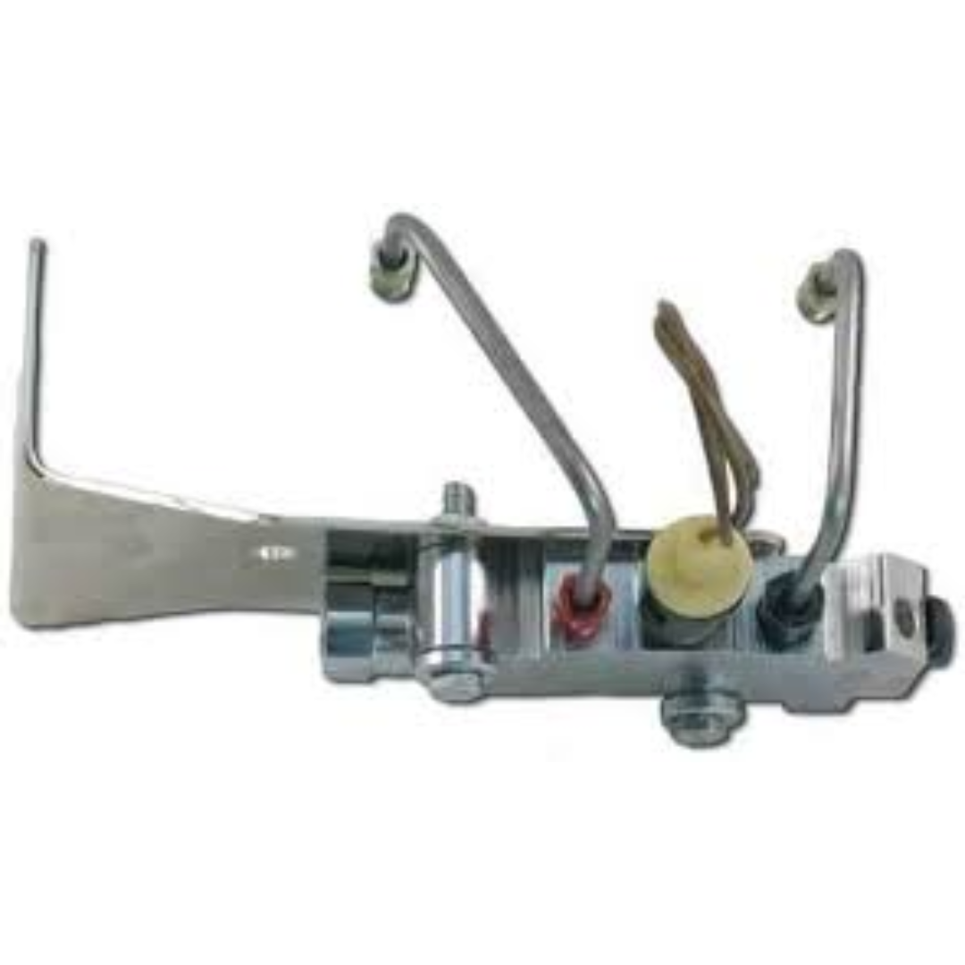 GM Bottom Mount Prop Valve Kit. Disc/Drum - Chrome PV2CK-2BM - Master Cylinders and Parts Car Part People