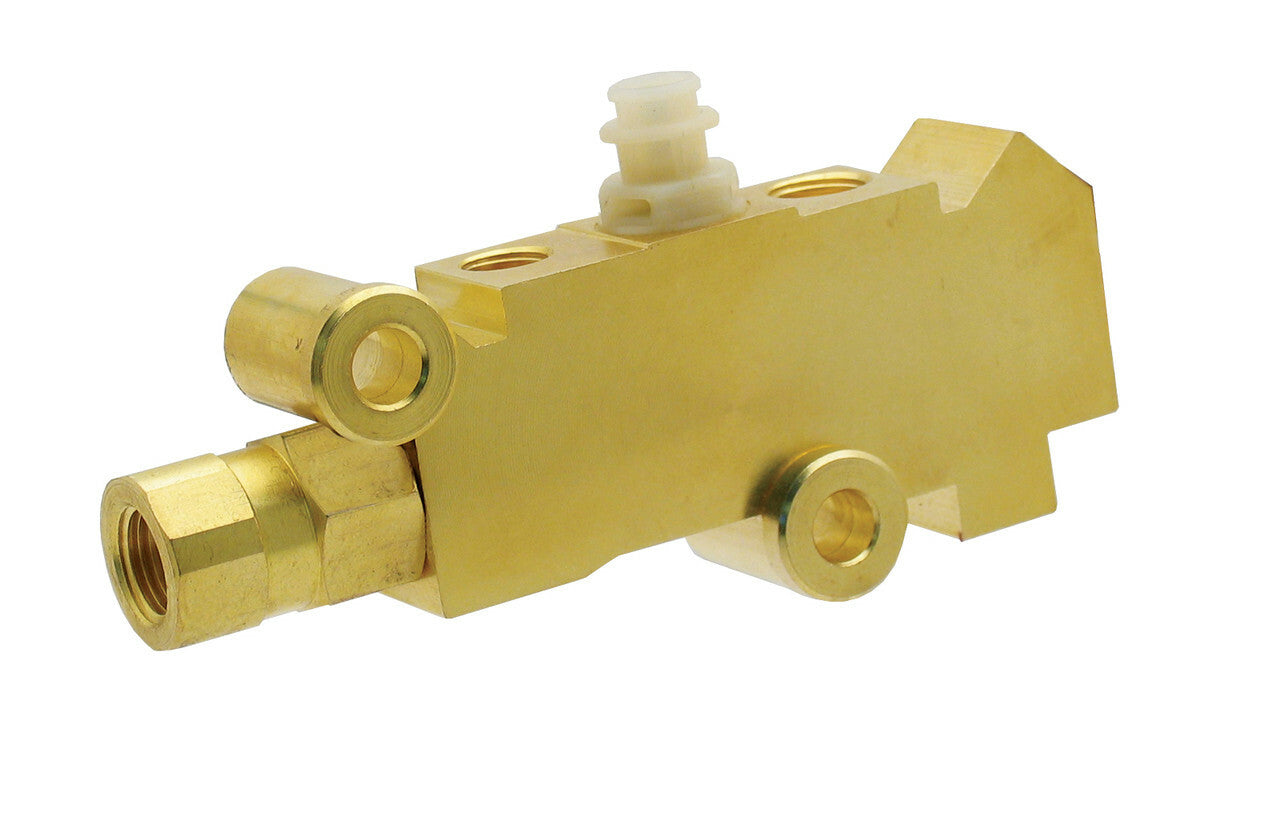 Disc/Drum Proportioning Valve - Brass PV4 - Master Cylinders and Parts Car Part People